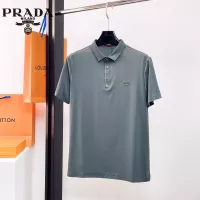 Cheap Prada T-Shirts Short Sleeved For Men #1333475 Replica Wholesale [$48.00 USD] [ITEM#1333475] on Replica Prada T-Shirts