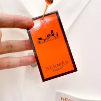 Cheap Hermes Shirts Short Sleeved For Men #1333500 Replica Wholesale [$52.00 USD] [ITEM#1333500] on Replica Hermes Shirts