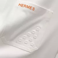 Cheap Hermes Shirts Short Sleeved For Men #1333500 Replica Wholesale [$52.00 USD] [ITEM#1333500] on Replica Hermes Shirts