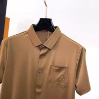 Cheap Hermes Shirts Short Sleeved For Men #1333501 Replica Wholesale [$52.00 USD] [ITEM#1333501] on Replica Hermes Shirts