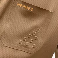 Cheap Hermes Shirts Short Sleeved For Men #1333501 Replica Wholesale [$52.00 USD] [ITEM#1333501] on Replica Hermes Shirts