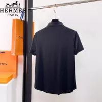 Cheap Hermes Shirts Short Sleeved For Men #1333503 Replica Wholesale [$52.00 USD] [ITEM#1333503] on Replica Hermes Shirts
