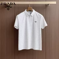 Cheap Prada T-Shirts Short Sleeved For Men #1333520 Replica Wholesale [$48.00 USD] [ITEM#1333520] on Replica Prada T-Shirts