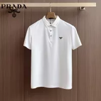 Cheap Prada T-Shirts Short Sleeved For Men #1333522 Replica Wholesale [$48.00 USD] [ITEM#1333522] on Replica Prada T-Shirts