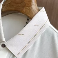 Cheap Prada Shirts Short Sleeved For Men #1333526 Replica Wholesale [$52.00 USD] [ITEM#1333526] on Replica Prada Shirts