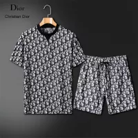 Cheap Christian Dior Tracksuits Short Sleeved For Unisex #1333544 Replica Wholesale [$64.00 USD] [ITEM#1333544] on Replica Christian Dior Tracksuits