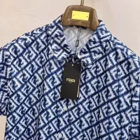 Cheap Fendi Tracksuits Short Sleeved For Men #1333562 Replica Wholesale [$64.00 USD] [ITEM#1333562] on Replica Fendi Tracksuits