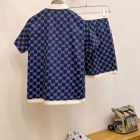 Cheap Gucci Tracksuits Short Sleeved For Men #1333572 Replica Wholesale [$64.00 USD] [ITEM#1333572] on Replica Gucci Tracksuits