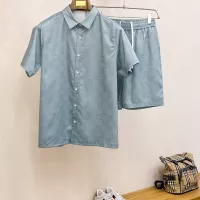 Cheap Louis Vuitton LV Tracksuits Short Sleeved For Men #1333583 Replica Wholesale [$64.00 USD] [ITEM#1333583] on Replica Louis Vuitton LV Tracksuits