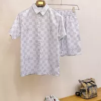 Cheap Louis Vuitton LV Tracksuits Short Sleeved For Men #1333584 Replica Wholesale [$64.00 USD] [ITEM#1333584] on Replica Louis Vuitton LV Tracksuits