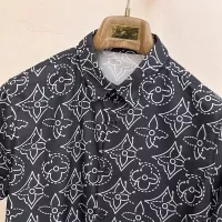 Cheap Louis Vuitton LV Tracksuits Short Sleeved For Men #1333591 Replica Wholesale [$64.00 USD] [ITEM#1333591] on Replica Louis Vuitton LV Tracksuits