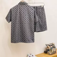 Cheap Louis Vuitton LV Tracksuits Short Sleeved For Men #1333592 Replica Wholesale [$64.00 USD] [ITEM#1333592] on Replica Louis Vuitton LV Tracksuits