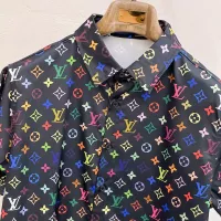 Cheap Louis Vuitton LV Tracksuits Short Sleeved For Men #1333599 Replica Wholesale [$64.00 USD] [ITEM#1333599] on Replica Louis Vuitton LV Tracksuits