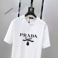Cheap Prada T-Shirts Short Sleeved For Unisex #1333637 Replica Wholesale [$42.00 USD] [ITEM#1333637] on Replica Prada T-Shirts
