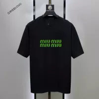 Cheap MIU MIU T-Shirts Short Sleeved For Unisex #1333642 Replica Wholesale [$42.00 USD] [ITEM#1333642] on Replica MIU MIU T-Shirts