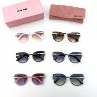 Cheap MIU MIU AAA Quality Sunglasses #1333723 Replica Wholesale [$60.00 USD] [ITEM#1333723] on Replica MIU MIU AAA Sunglasses