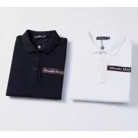 Cheap Alexander McQueen T-shirts Short Sleeved For Men #1333754 Replica Wholesale [$32.00 USD] [ITEM#1333754] on Replica Alexander McQueen T-shirts