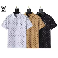 Cheap Louis Vuitton LV T-Shirts Short Sleeved For Men #1333766 Replica Wholesale [$32.00 USD] [ITEM#1333766] on Replica Louis Vuitton LV T-Shirts