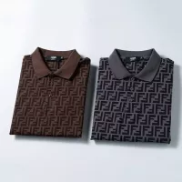 Cheap Fendi T-Shirts Short Sleeved For Men #1333775 Replica Wholesale [$32.00 USD] [ITEM#1333775] on Replica Fendi T-Shirts