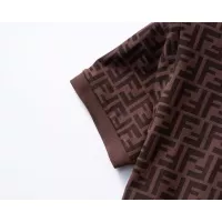 Cheap Fendi T-Shirts Short Sleeved For Men #1333776 Replica Wholesale [$32.00 USD] [ITEM#1333776] on Replica Fendi T-Shirts