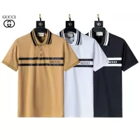 Cheap Gucci T-Shirts Short Sleeved For Men #1333801 Replica Wholesale [$32.00 USD] [ITEM#1333801] on Replica Gucci T-Shirts