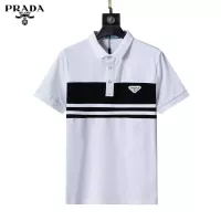 Cheap Prada T-Shirts Short Sleeved For Men #1333827 Replica Wholesale [$32.00 USD] [ITEM#1333827] on Replica Prada T-Shirts