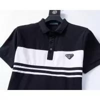 Cheap Prada T-Shirts Short Sleeved For Men #1333829 Replica Wholesale [$32.00 USD] [ITEM#1333829] on Replica Prada T-Shirts
