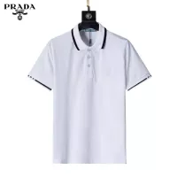Cheap Prada T-Shirts Short Sleeved For Men #1333836 Replica Wholesale [$32.00 USD] [ITEM#1333836] on Replica Prada T-Shirts