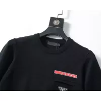 Cheap Prada Sweaters Long Sleeved For Men #1333933 Replica Wholesale [$45.00 USD] [ITEM#1333933] on Replica Prada Sweater