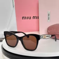 Cheap MIU MIU AAA Quality Sunglasses #1334112 Replica Wholesale [$60.00 USD] [ITEM#1334112] on Replica MIU MIU AAA Sunglasses