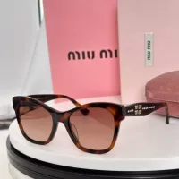 Cheap MIU MIU AAA Quality Sunglasses #1334113 Replica Wholesale [$60.00 USD] [ITEM#1334113] on Replica MIU MIU AAA Sunglasses