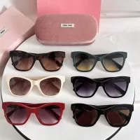 Cheap MIU MIU AAA Quality Sunglasses #1334116 Replica Wholesale [$60.00 USD] [ITEM#1334116] on Replica MIU MIU AAA Sunglasses