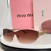 Cheap MIU MIU AAA Quality Sunglasses #1334120 Replica Wholesale [$60.00 USD] [ITEM#1334120] on Replica MIU MIU AAA Sunglasses