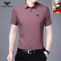 Cheap Armani Shirts Short Sleeved For Unisex #1334199 Replica Wholesale [$38.00 USD] [ITEM#1334199] on Replica Armani Shirts