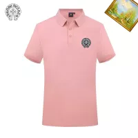 Cheap Chrome Hearts T-Shirts Short Sleeved For Men #1334298 Replica Wholesale [$29.00 USD] [ITEM#1334298] on Replica Chrome Hearts T-Shirts