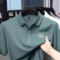 Cheap Moncler T-Shirts Short Sleeved For Men #1334370 Replica Wholesale [$34.00 USD] [ITEM#1334370] on Replica Moncler T-Shirts