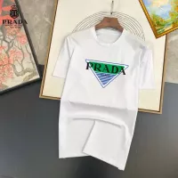 Cheap Prada T-Shirts Short Sleeved For Unisex #1334495 Replica Wholesale [$25.00 USD] [ITEM#1334495] on Replica Prada T-Shirts