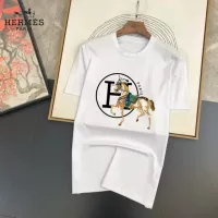 Cheap Hermes T-Shirts Short Sleeved For Unisex #1334592 Replica Wholesale [$25.00 USD] [ITEM#1334592] on Replica Hermes T-Shirts