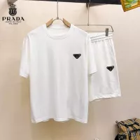 Cheap Prada Tracksuits Short Sleeved For Men #1334687 Replica Wholesale [$48.00 USD] [ITEM#1334687] on Replica Prada Tracksuits