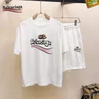 Cheap Balenciaga Fashion Tracksuits Short Sleeved For Men #1334696 Replica Wholesale [$48.00 USD] [ITEM#1334696] on Replica Balenciaga Fashion Tracksuits