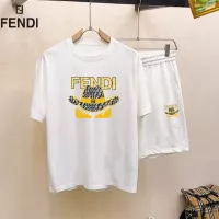Cheap Fendi Tracksuits Short Sleeved For Men #1334698 Replica Wholesale [$48.00 USD] [ITEM#1334698] on Replica Fendi Tracksuits
