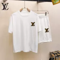 Cheap Louis Vuitton LV Tracksuits Short Sleeved For Men #1334712 Replica Wholesale [$48.00 USD] [ITEM#1334712] on Replica Louis Vuitton LV Tracksuits