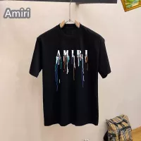 Cheap Amiri Tracksuits Short Sleeved For Men #1334737 Replica Wholesale [$48.00 USD] [ITEM#1334737] on Replica Amiri Tracksuits
