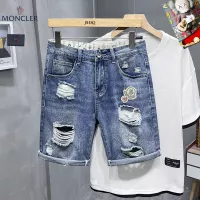 Cheap Moncler Jeans For Men #1334758 Replica Wholesale [$40.00 USD] [ITEM#1334758] on Replica Moncler Jeans