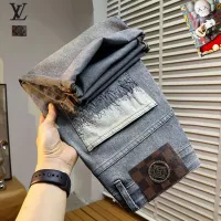 Cheap Louis Vuitton LV Jeans For Men #1334765 Replica Wholesale [$40.00 USD] [ITEM#1334765] on Replica Louis Vuitton LV Jeans