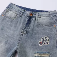 Cheap Moncler Jeans For Men #1334770 Replica Wholesale [$40.00 USD] [ITEM#1334770] on Replica Moncler Jeans