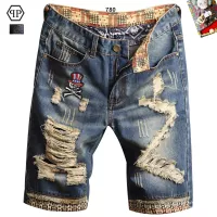 Cheap Philipp Plein PP Jeans For Men #1334792 Replica Wholesale [$40.00 USD] [ITEM#1334792] on Replica Philipp Plein PP Jeans