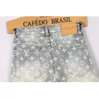 Cheap Louis Vuitton LV Jeans For Men #1334802 Replica Wholesale [$48.00 USD] [ITEM#1334802] on Replica Louis Vuitton LV Jeans