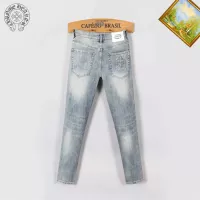 Cheap Chrome Hearts Jeans For Men #1334812 Replica Wholesale [$48.00 USD] [ITEM#1334812] on Replica Chrome Hearts Jeans