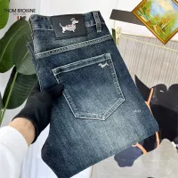 Cheap Thom Browne TB Jeans For Men #1334829 Replica Wholesale [$48.00 USD] [ITEM#1334829] on Replica Thom Browne TB Jeans